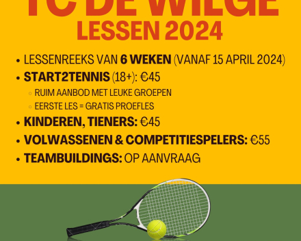 TC De Wilge Lessen 2024